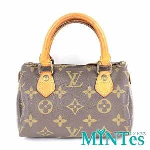 Louis Vuitton ルイヴィトン M41534 ミニスピーディ ハンドバッグ モノグラム ブラウン モノグラムキャンバス レディース デイリー 人気