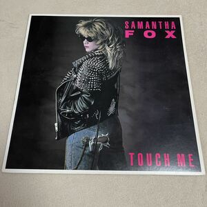 【国内盤】SAMANTHA FOX TOUCH ME サマンサフォックス タッチミー / LP レコード / ALI 28018 / ライナー有 / クラブダンス /