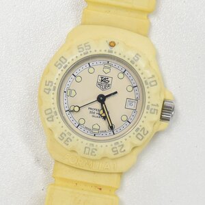 1円 可動品 腕時計 タグホイヤー TAG HEUER フォーミュラ1 361.508 クォーツ レディース ホワイト系 同梱不可