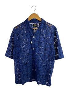 Needles◆23SS/Cabana Shirt/M/コットン/BLU/MR252