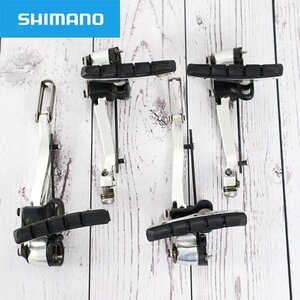 【1円★現状品】shimano シマノ デオーレ Deore XT BR-M739 パラレルリンク Vブレーキ 前後セット MTB パーツ 自転車 動作未確認 43099