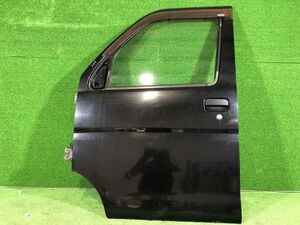 DAIHATSU ダイハツ S320G アトレーワゴン 純正 左フロントドア ブラック系 FRONT LEFT DOOR ID:1290