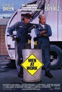 北米版 1990 Men at Work メン・アット・ワーク ポスター