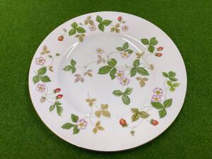 WEDGWOOD ウェッジウッド ワイルドストロベリー プレート 20cm / WILD STRAWBERRY PLATE / アンティーク 皿 食器 保管品 ②