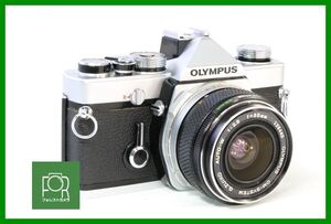 【同梱歓迎】実用■オリンパス OLYMPUS OM-1 ボディ+G.ZUIKO AUTO-W 35mm F2.8■シャッター全速・露出計完動■12474