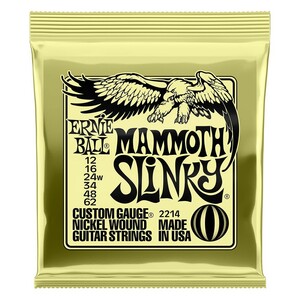 アーニーボール ERNIE BALL 2214 Mammoth Slinky 12-62 エレキギター弦