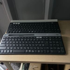 ロジクール Logicool キーボード k780 K580 無線 2点セット 通電確認