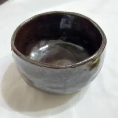 【美品】作家不明 黒茶碗　抹茶　茶道具