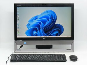 中古 一体型パソコン Windows11+office NEC VS570/R　Corei7　4500U/新品SSD512GB/メモリ8GB/無線内蔵/21.5インチ　送料無料