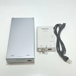 Panasonic PoE給電機能付 同軸-LANコンバータ BY-HPE11KT ( BY-HPE11H + BY-HPE11R ) パナソニック 防犯カメラ 0506308