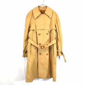 SALE// 70年代 Christian Dior クリスチャン ディオール トレンチコート ユーロ ベージュ (メンズ 38) N9350