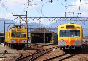 D1035 三岐鉄道 851系 101系 鉄道写真