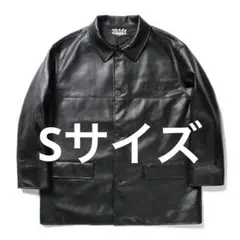 FAUX LEATHER CAR COAT budspool ⑨ gakkin