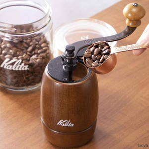 カリタ Kalita コーヒーミル 手挽き ブラウン コーヒー グラインダー 木製 おしゃれ インテリア クラシック エレガント プレゼント ギフト
