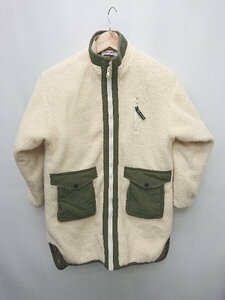 ■ Otonato. オトナト 子供服 キッズ 秋冬 長袖 ブルゾン ジャンパー サイズ140 アイボリー カーキ レディース P