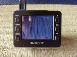 DIARECO NDR-RC183 ドライブレコーダーGPS FULL HD 動作確認済　32GB SDカード付き