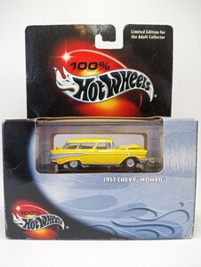 ホットウィール 1957Chevy NOMAD LimitedEdition　100%Hot Wheels/シェビーノマド/ディスプレイケース付/未開封保管品/現状品