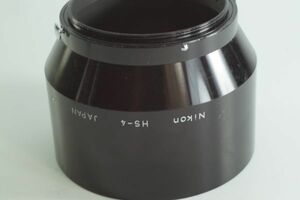 plnyeA003[並品 送料無料]NIKON HS-4 Auto NIKKOR 105mm F2.5 (New) NIKKOR Micro 105mm F4 レンズフード