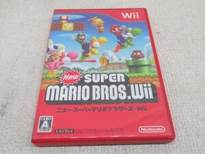 ★New SUPER MARIO BROS Wii ゲームソフト Wii用 スーパーマリオブラザーズ USED 11016①★！！