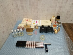 化粧品　 香水　フレグランス　まとめ　口紅　リップ　 CHANEL　 シャネル　NINA RICCI　ニナ・リッチ　など　コレクション　ジャンク