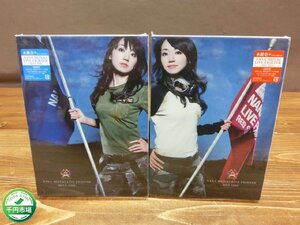 【YI-1173】未開封 DVD 水樹奈々 LIVE FIGHTER RED SIDE・BLUE SIDE 初回特典 2点セット NANA MIZUKI 東京引取可【千円市場】