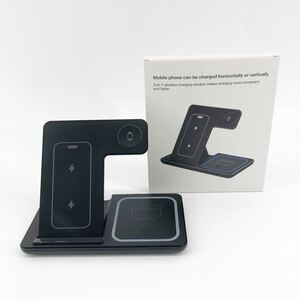 【未使用品】15W 3in1 ワイヤレス充電スタンド　iPhone Apple watch Airpods