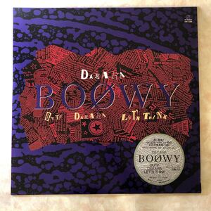 HI1473 美盤 LPレコード BOOWY DAKARA 12インチシングル３曲入り