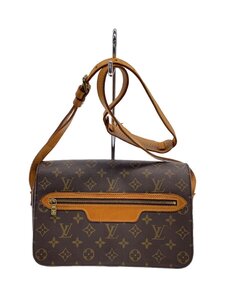 LOUIS VUITTON◆サンジェルマン28_モノグラム・キャンバス_BRW/PVC/BRW/総柄