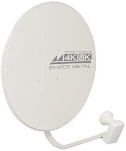 日本アンテナ 4K・8K(3224MHz) 放送対応 BS・110°CSアンテナ50cm 50SRL1 50SRL1