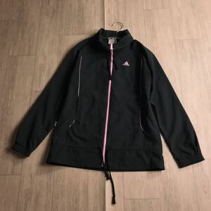 100円スタート○ adidas アディダス　ウインドブレーカー　薄手　ジャケット　スポーツ　ランニング等