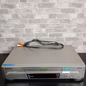 usF-751/Panasonic/パナソニック/VHS/ビデオデッキ/SUPER DRIVE/NV-HV7G/MG1138268/動作確認済み/現状品/保管品