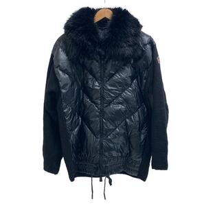 MONCLER/モンクレール G20989B00002 グルノーブル 21年 アルパカ ダウンジャケット ブラック レディース ブランド