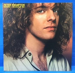 LP 洋楽 Peter Frampton / Where I Should Be 日本盤