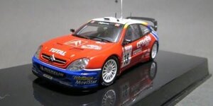 AUTOart 1/43 シトロエン・クサラ WRC S.ローブ 2003モンテカルロウイナー