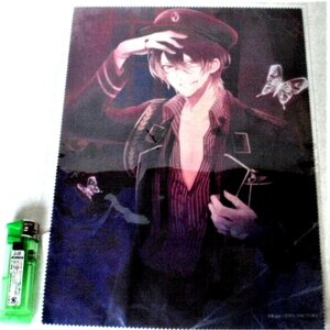 ★未使用・DIABOLIK LOVERS 逆巻レイジ A4マイクロファイバークロス★テレビ、アニメ、キャラクターグッズ★W038