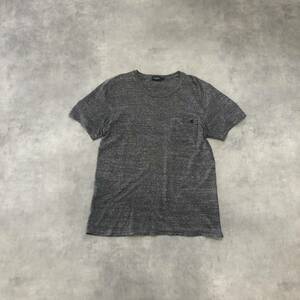 GQ184◇ Gymphlex : ポケットTシャツ◇M◇グレー系 ジムフレックス