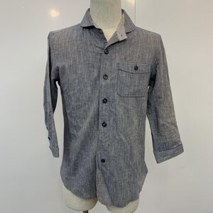 SHIPS M シップス シャツ、ブラウス 七分袖 Shirt Blouse 紺 / ネイビー / 10034672