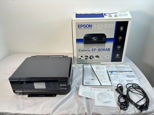 10234-1-UF10-EPSON エプソン-EP-806AB インクジェットプリンター-通電動作確認済