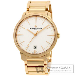 VACHERON CONSTANTIN ヴァシュロン・コンスタンタン 4100U/110R-B180 パトリモニー 腕時計 K18ピンクゴールド K18PG メンズ 中古