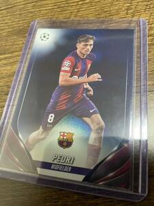 2023-24 Topps UEFA CLUB COMPETITION PEDRI ペドリ バルセロナ 250シリ カラーマッチ