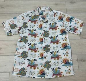 【美品】BEAMS / SUNNY SPORTS 30th ANNIVERSARY Aloha shirt Mサイズ ビームス サニースポーツ 30周年記念 アロハシャツ 半袖シャツ