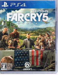 PS4※未開封品※◆ファークライ５ Far Cry5　～　Ubisoft　■送料無料■NO/19.6