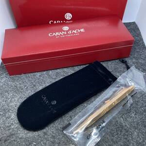 PE138□Caran d’Ache カランダッシュ ノック式シャープペンシル エクリドール XS 0404586 クチュールピンク ゴールドプレート 未開封