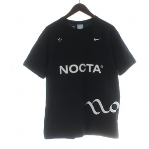 ナイキ NIKE NOCTA BASKETBALL T‐SHIRT Tシャツ カットソー ロゴ プリント 半袖 L 黒 ブラック DM1724-010 /XK メンズ