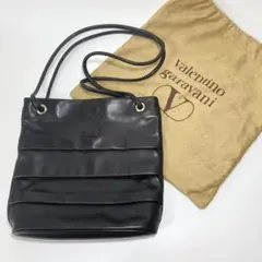 Valentino Garavani ショルダーバッグ レザー ブラック