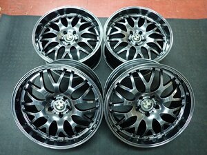 GM0173【送料無料19インチ】4本 IWC SPORT RS-1 中古アルミホイール FORGED 鍛造 BMW車にぜひ ■19×8.5J 9.5J 120/5H ET20■