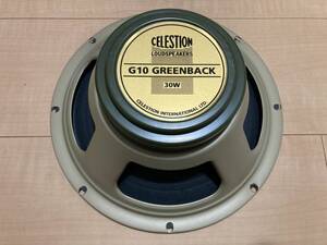 英国製 Celestion G10 Greenback 8Ω