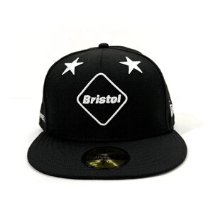 【タグ付・新品】59FIFTY F.C.Real Bristol NEW ERA 100th アンダーバイザーブラック 7 1/4 FCRB ニューエラ F.C.R.B.キャップ