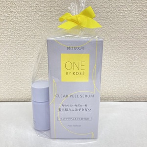 【未使用】ONE BY KOSE ワンバイコーセー クリアピールセラム 120mL (付けかえ用)ふきとり美容液 