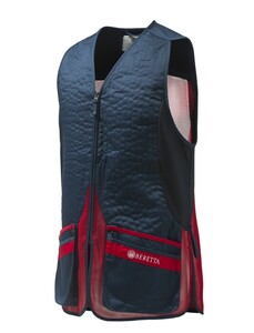 ベレッタ シルバーピジョン EVO ベスト（ネイビー x レッド）Sサイズ（日本サイズのM-Lに相当）/Beretta Silver Pigeon Evo Vest